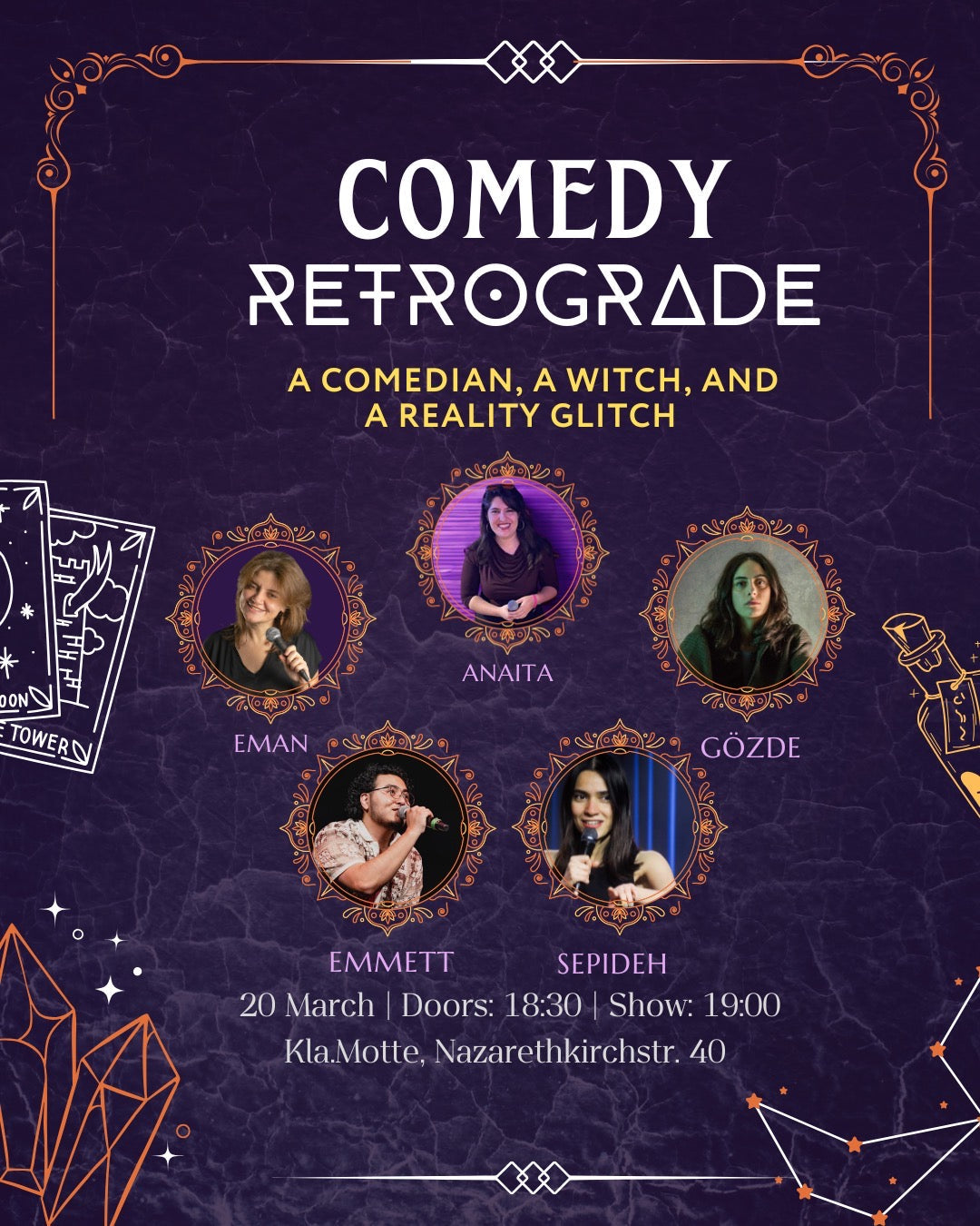 Comedy Retrograde - 20.03.2026